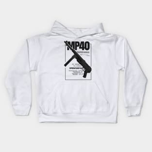 MP40 Automatic Rifle Kids Hoodie